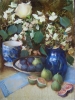 Figs & Blue Vase