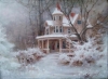 Watch Hill in Snow  by Hagop Keledjian