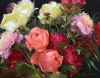 Rose & Peony Bouquet by Diane Reeves