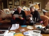 Richard Opening Global B-day Cards with Penelope 2014